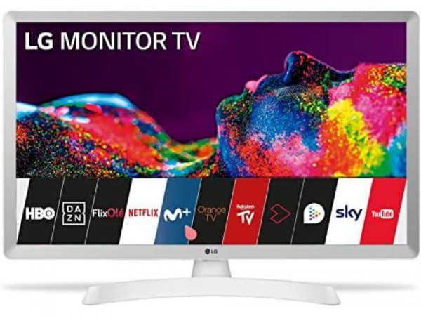 Monitor Lg Led Tv 24 24Tn510Swz Hd Smart Tv Blanc