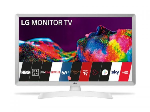 Monitor Lg Led Tv Hd Smart Tv 24Tn510Spz 24 F