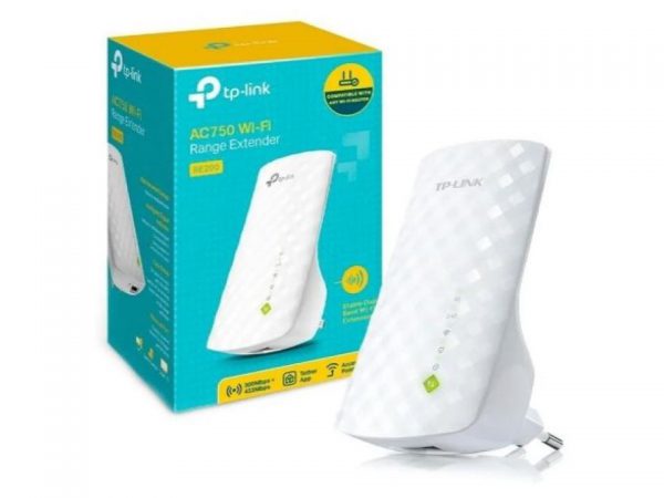Tp-Link Repeater Wifi Ac750 Dual Re200 300Mb