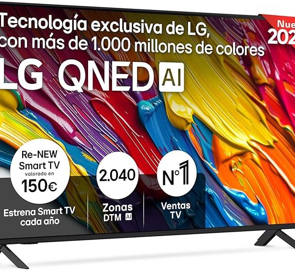 LG 55QNED84A6C – 55″ 4K QNED EVO Smart TV with webOS 25