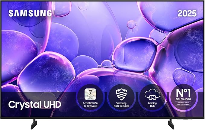 Samsung TV 55 Pulgadas Crystal UHD U8075F 4K Smart TV